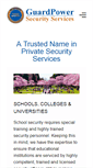 Mobile Screenshot of guardpower.com